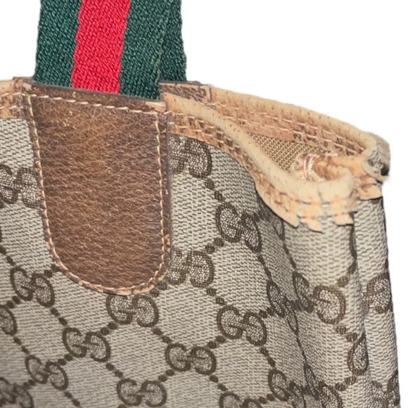 GUCCI Vintage Authentic GG Supreme Web Tote Bag - Picture 7 of 16